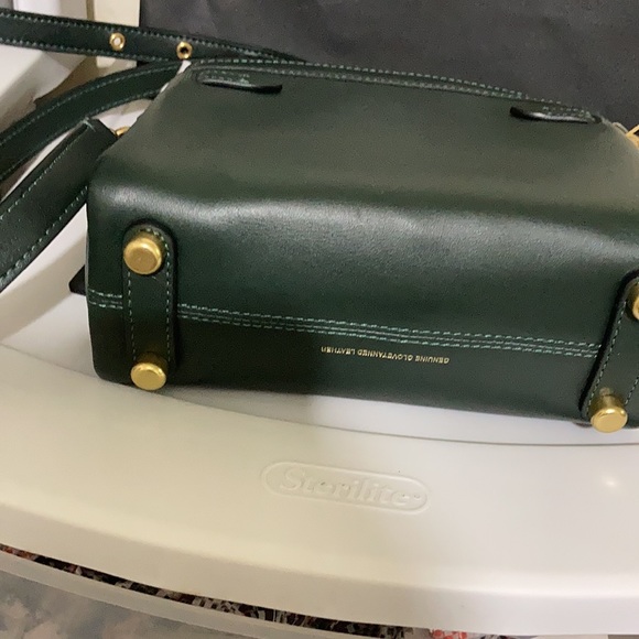 Coach Tate 18 leather. Crossbody Amazon Green leather - Picture 9 of 12